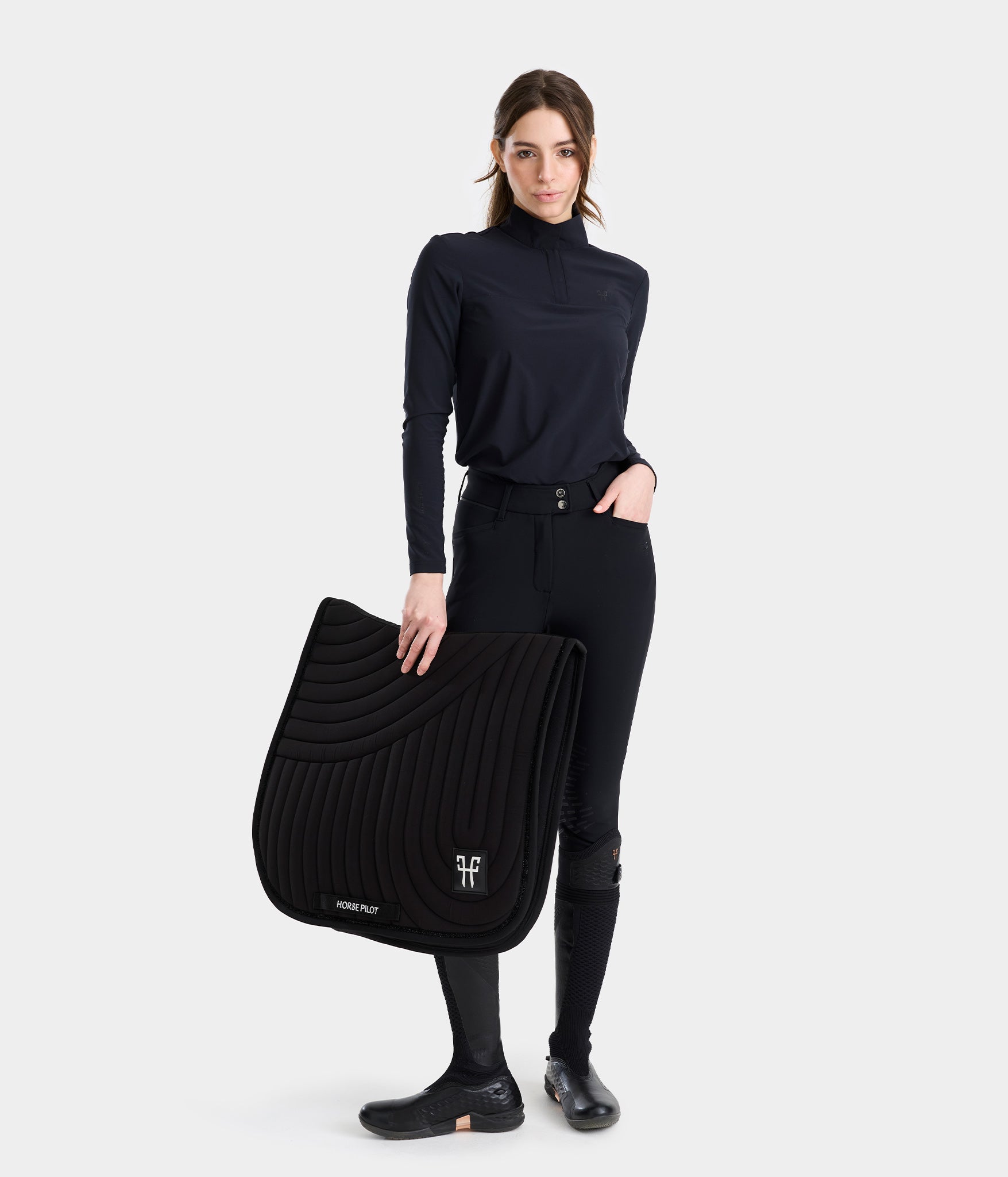 Camisas técnicas Sunrise LAURA KRAUT UV-protective riding shirt Horse Pilot para equitación - vista 6