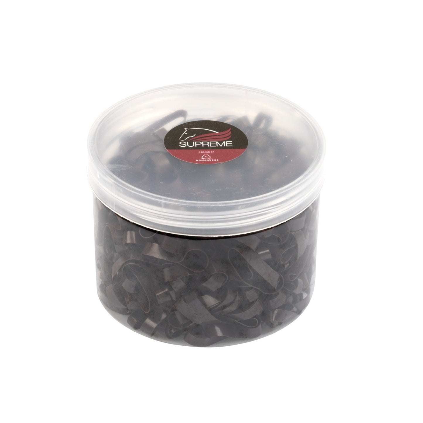 Bandas elásticas para crin (caja 500 uds) Supreme - Marrón