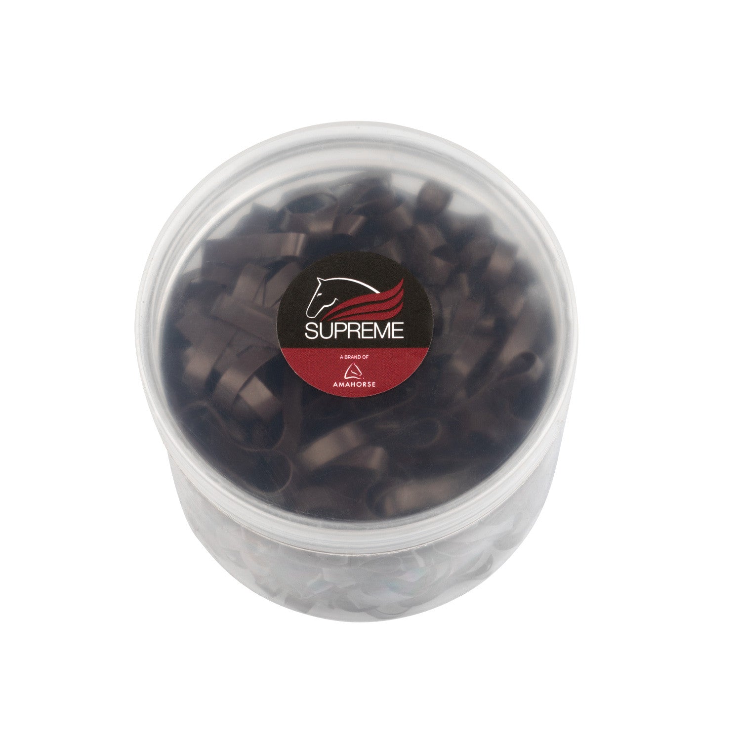 Bandas elásticas para crin (caja 500 uds) Supreme - Marrón
