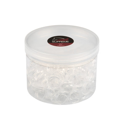 Bandas elásticas para crin (caja 500 uds) Supreme - Transparente