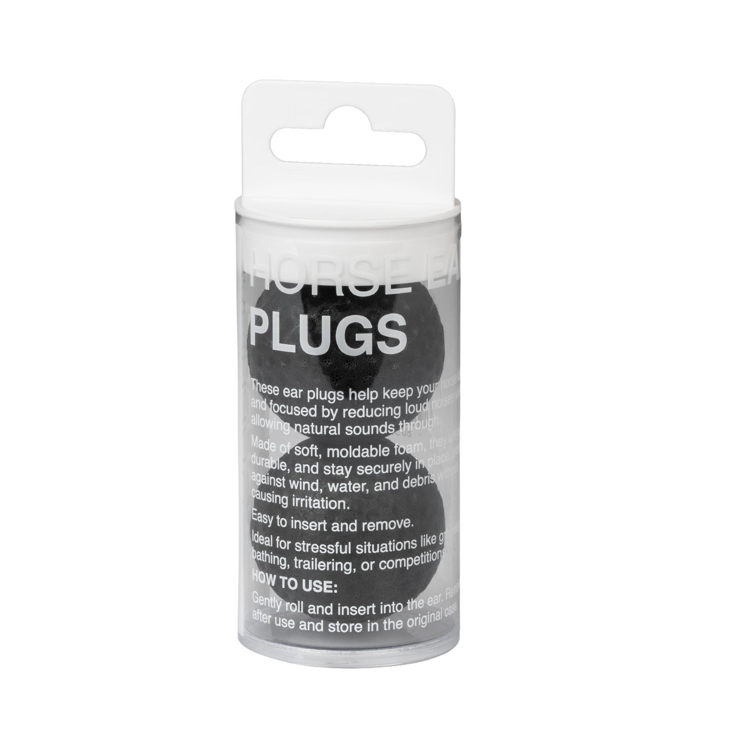 Tapones para oídos (2 uds) Supreme - Negro