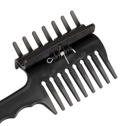 Peine para crin con mango ergonómico Supreme - Negro
