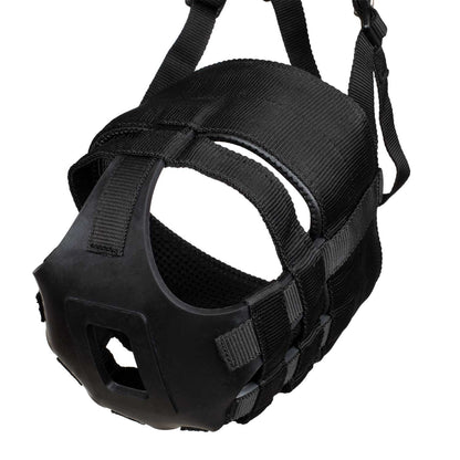 Bozal de nailon y goma Supreme - Negro