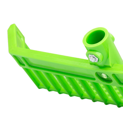 Rastrillo multiuso de dientes finos en plástico resistente Supreme - Verde