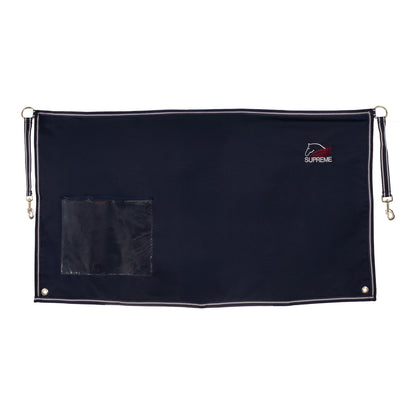 Puerta de reja con logo 110x60 Supreme - Azul marino