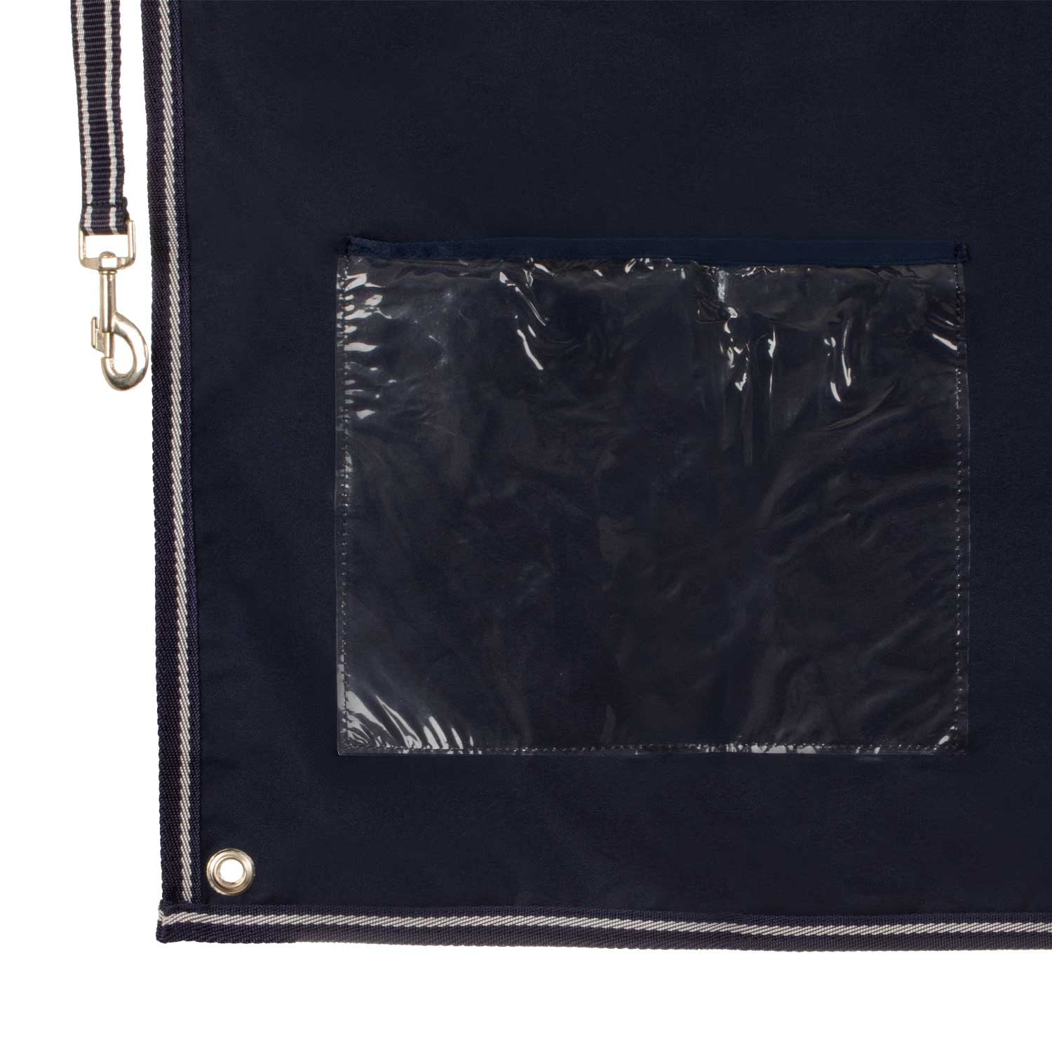 Puerta de reja con logo 110x60 Supreme - Azul marino