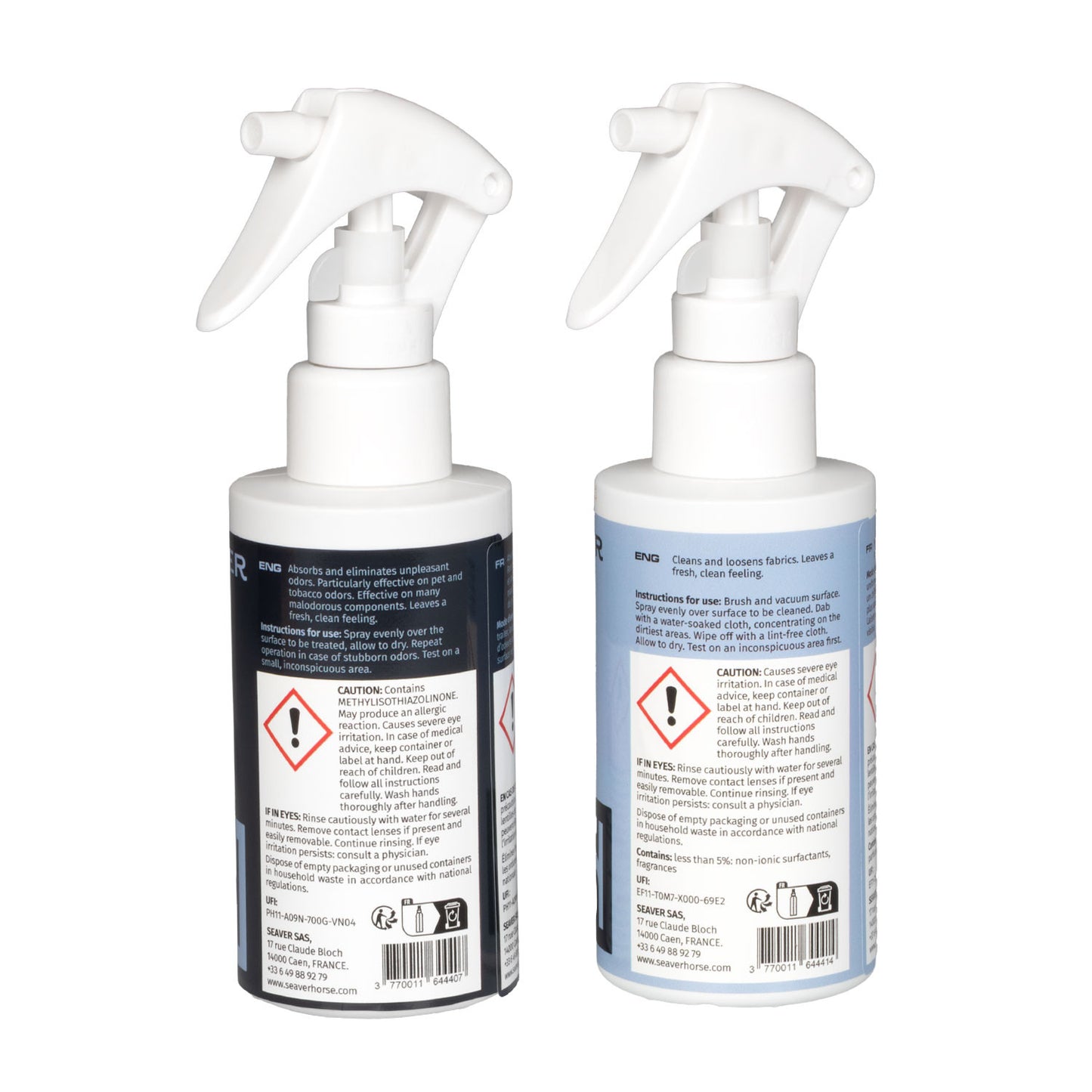 Limpiador y refrescante activo para airbag Seaver - Negro