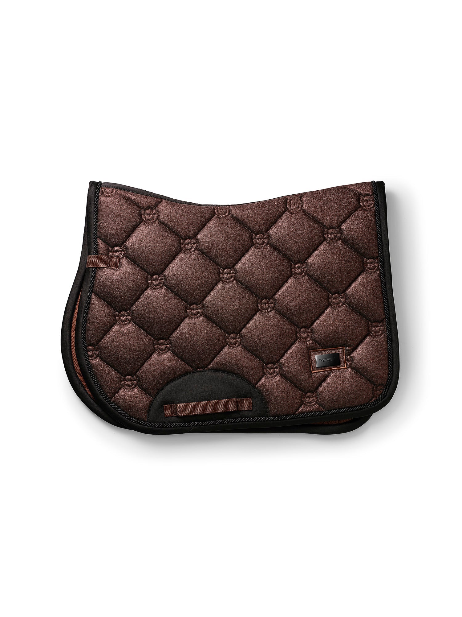 Jump Saddle Pad Glimmer Equestrian Stockholm Jump Saddle Pad Mahogany Glimmer vista principal