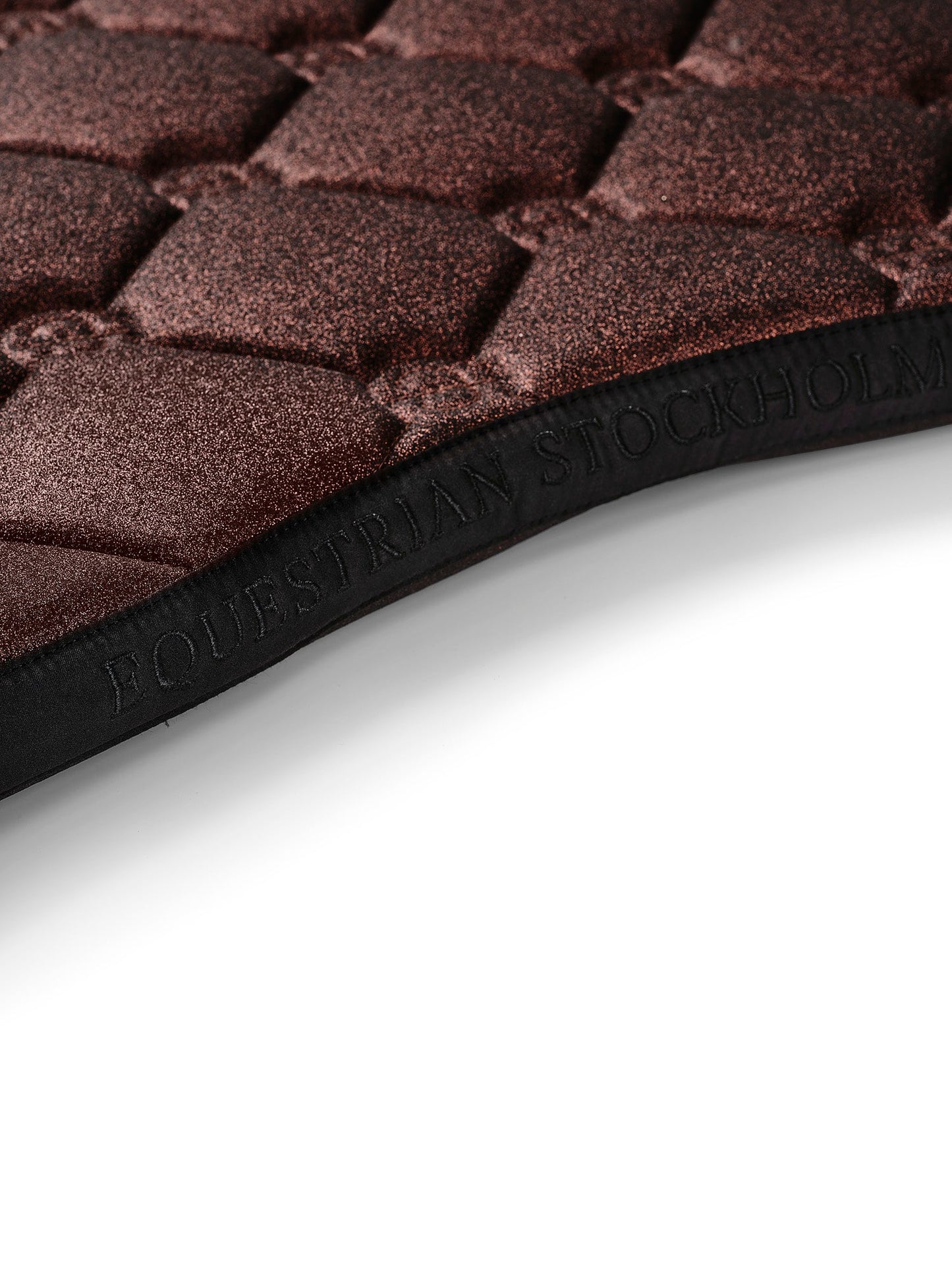 Jump Saddle Pad Glimmer Equestrian Stockholm Jump Saddle Pad Mahogany Glimmer detalle 4