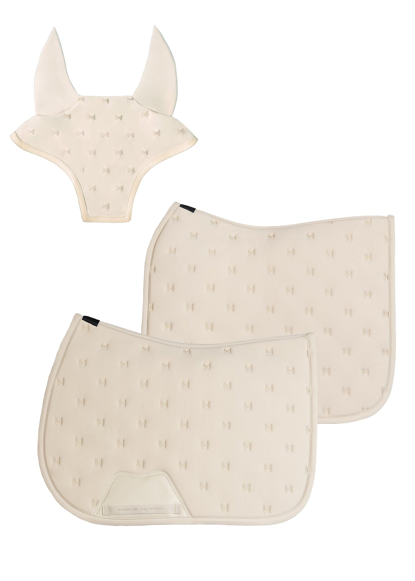 Producto ecuestre Maximilian Equestrian Stamp Jumping Saddle Pad (Sand) detalle 6