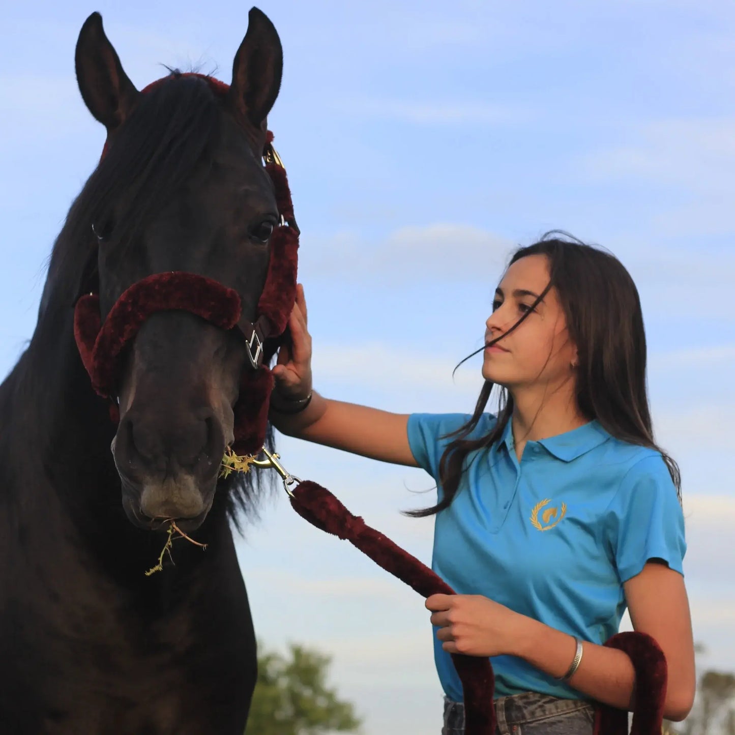 Polo Shafir Mujer azul