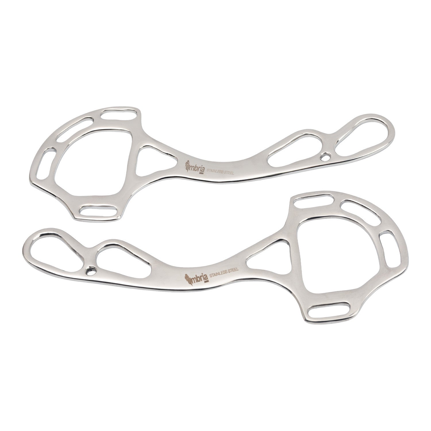 Hackmore de acero inoxidable Umbria Equitazione