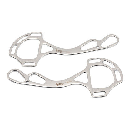 Hackmore de acero inoxidable Umbria Equitazione