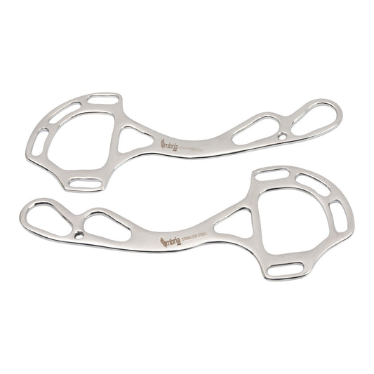 Hackmore de acero inoxidable Umbria Equitazione