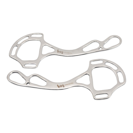Hackmore de acero inoxidable Umbria Equitazione