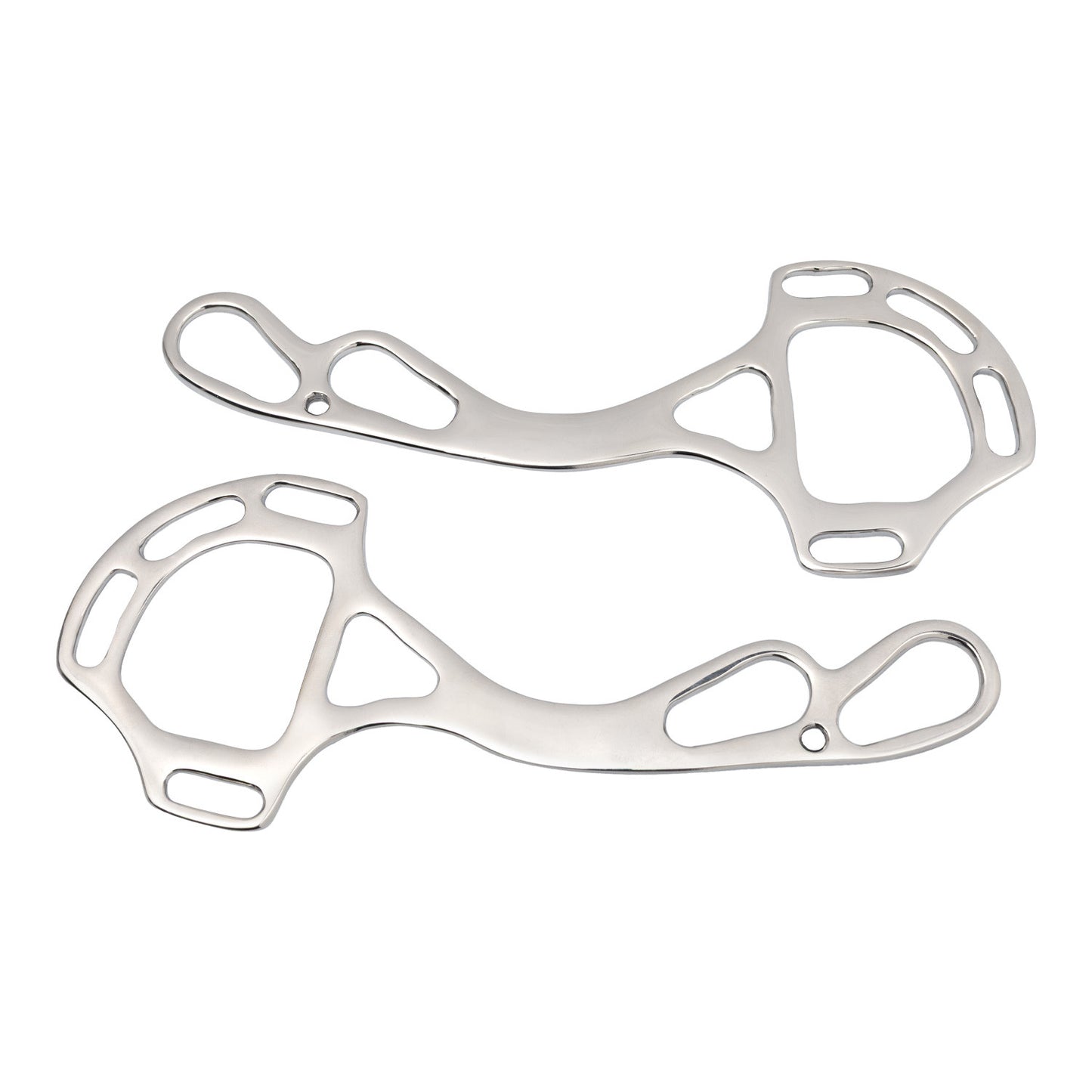 Hackmore de acero inoxidable Umbria Equitazione - Aluminium