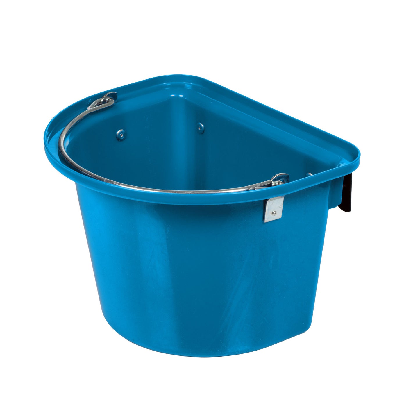 Comedero con soportes y mango Umbria Equitazione - Azul royal