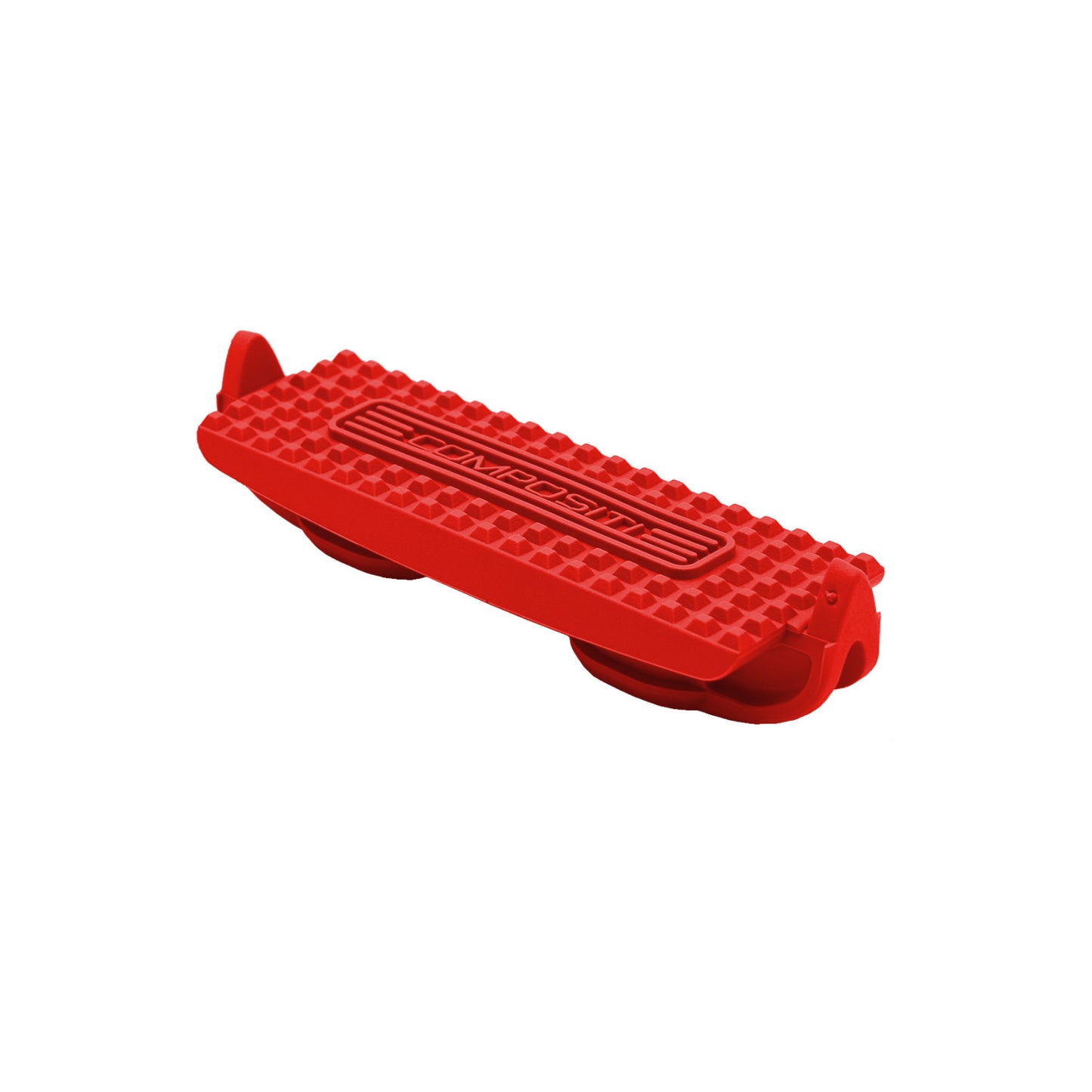 Pedanas de colores, estribos de polímero premium Compositi - Rojo
