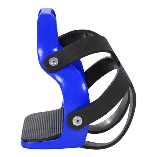 Estribos de aluminio de colores con protector de estribo Umbria Equitazione - Azul royal