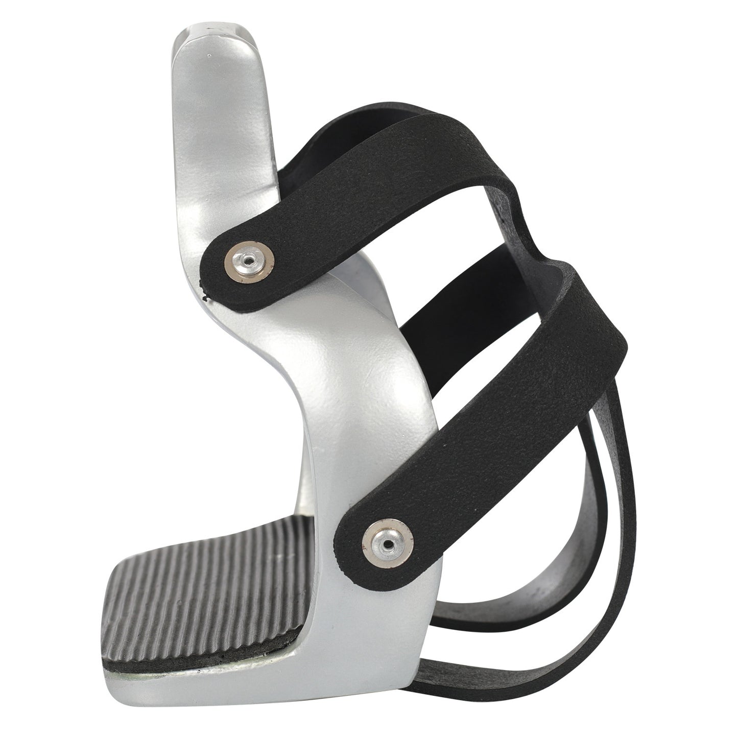 Estribos de aluminio de colores con protector de estribo Umbria Equitazione - Plateado