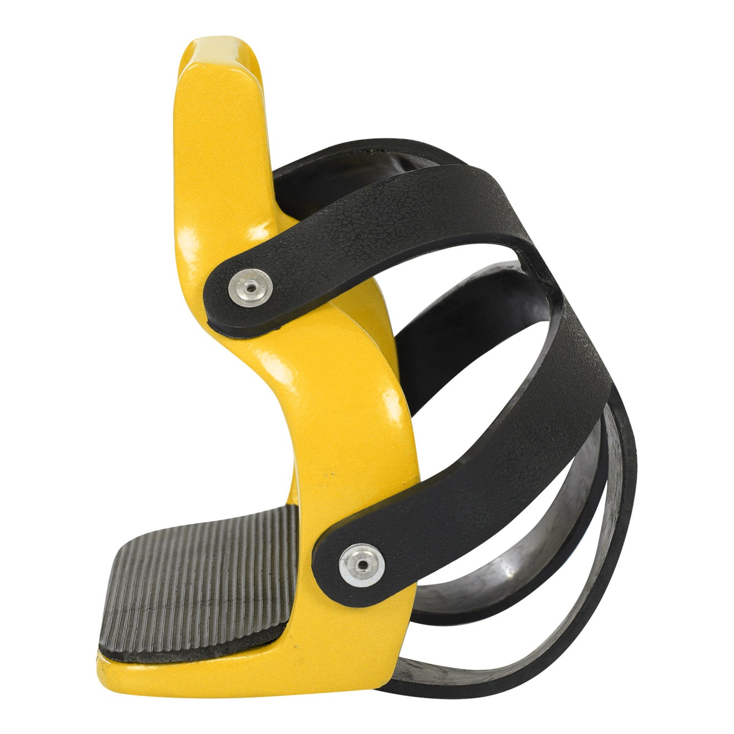 Estribos de aluminio de colores con protector de estribo Umbria Equitazione - Amarillo