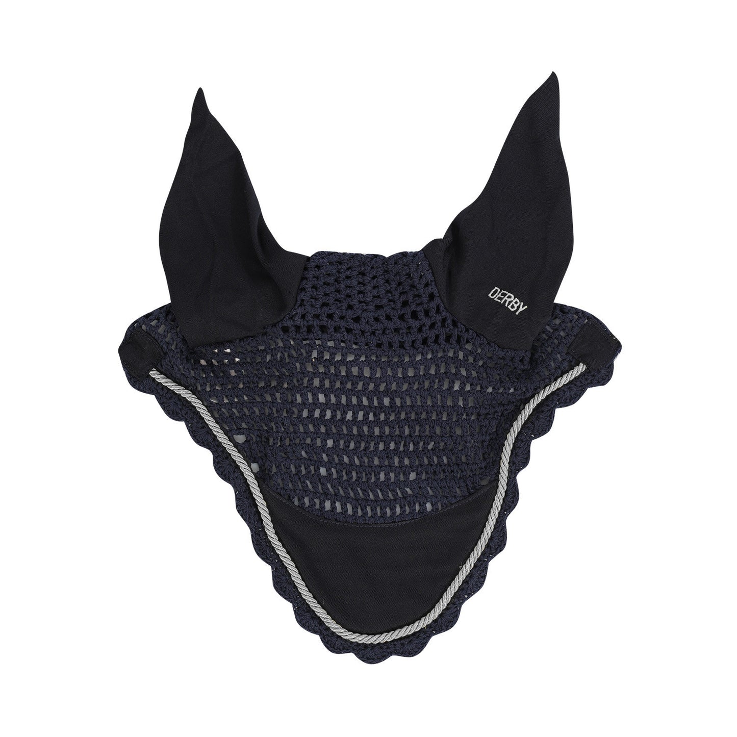 Gorro de algodón con cordón Derby - Navy/Silver/Navy
