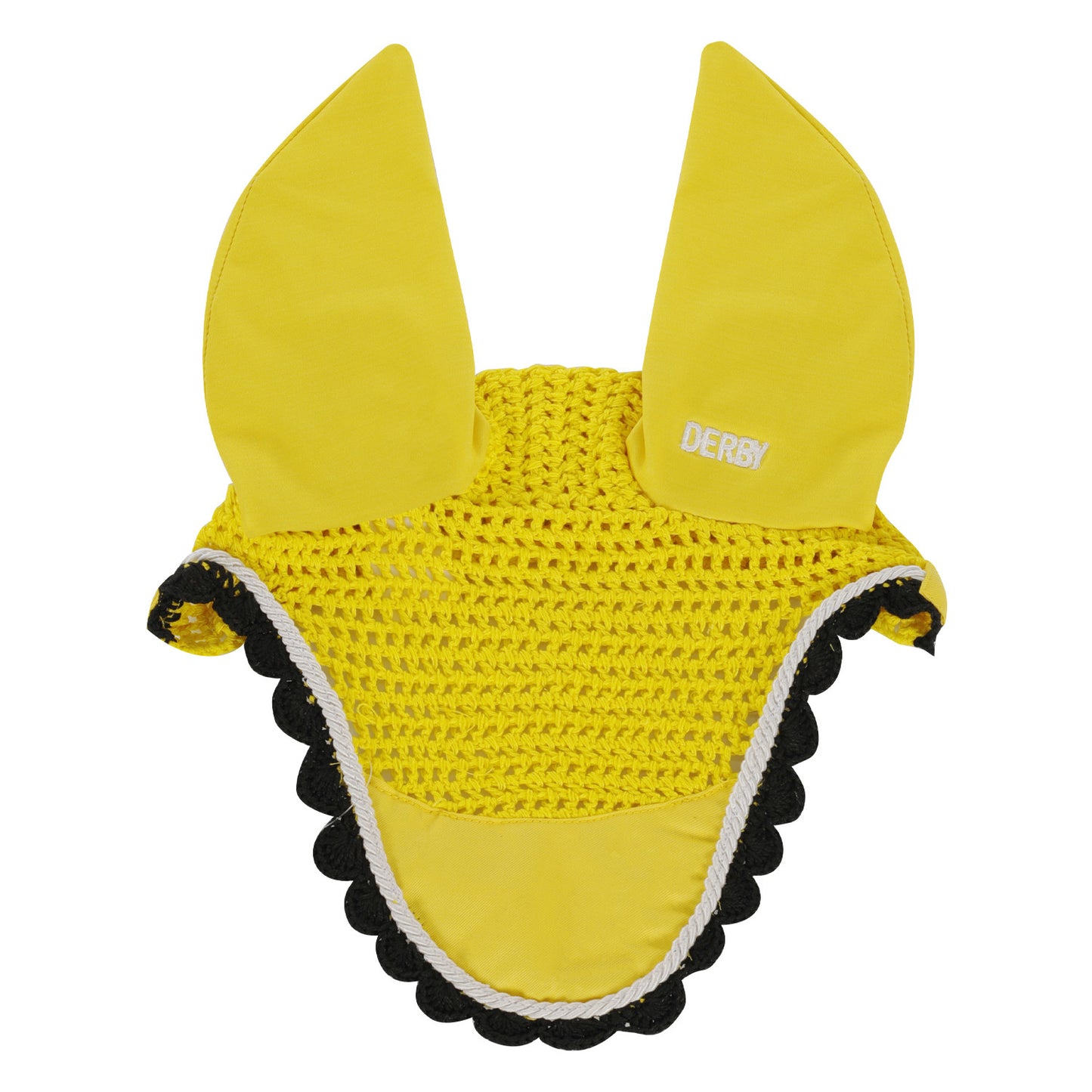 Gorro de algodón con cordón Derby - Yellow/White/Black