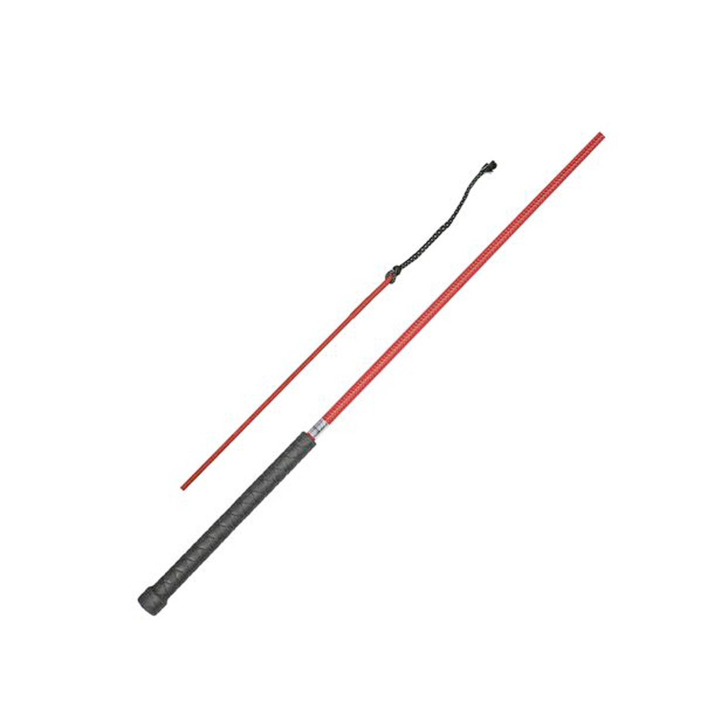 Fusta de doma nylon 130 cm Umbria Equitazione - Rojo