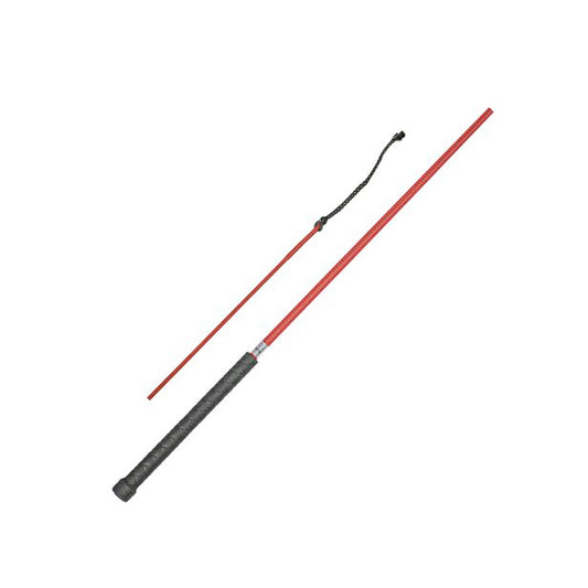 Fusta de doma nylon 130 cm Umbria Equitazione - Rojo