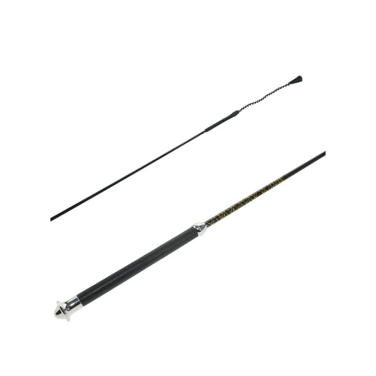 Látigo de nailon cm 90 Umbria Equitazione - Negro