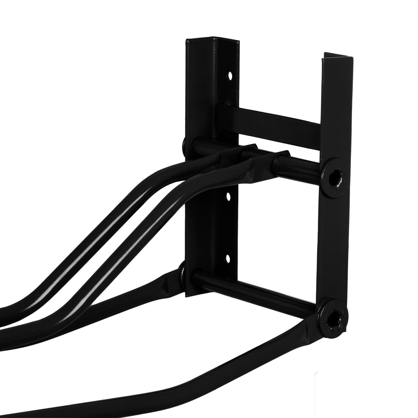 Soporte de silla de pared articulado inglés Umbria Equitazione - Negro
