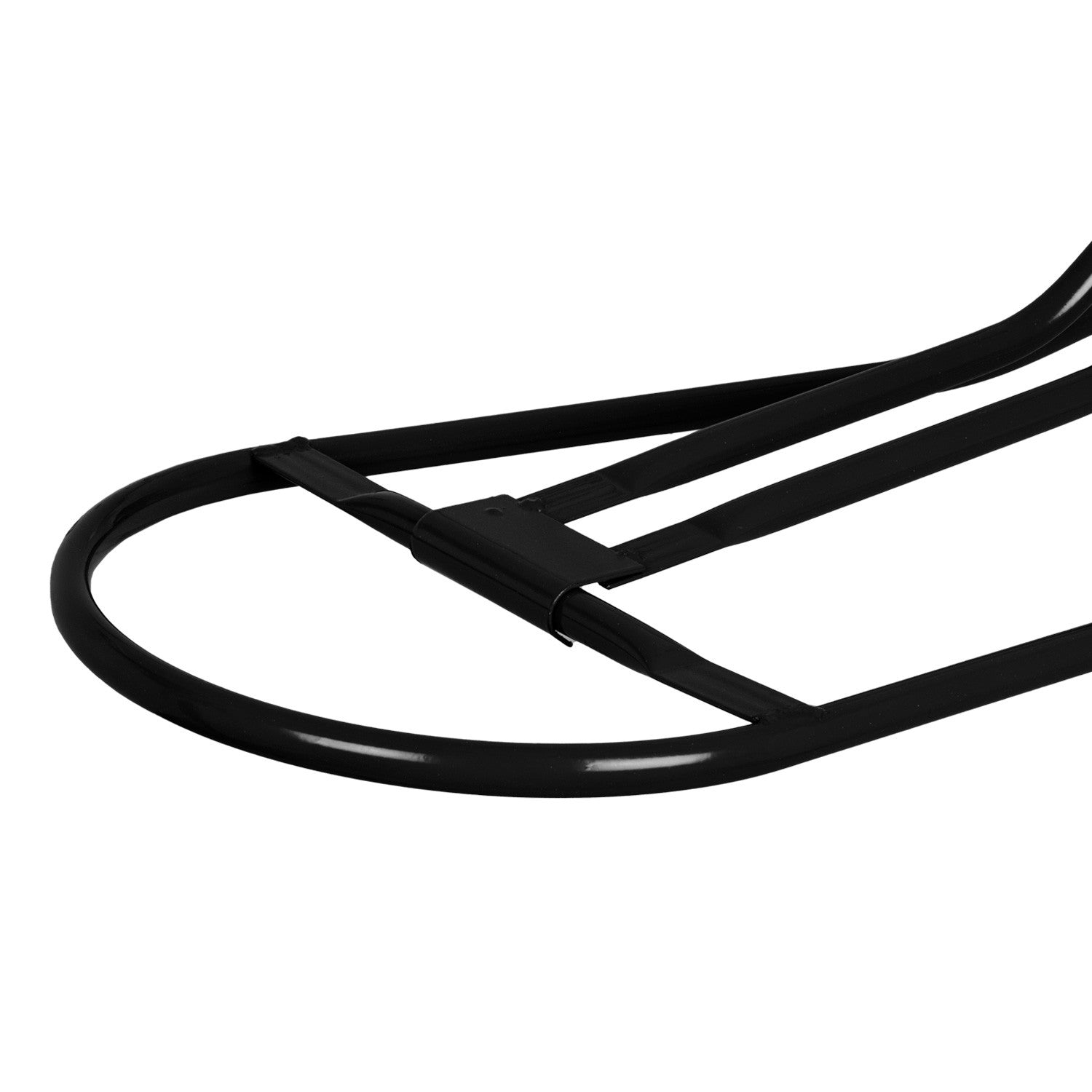 Soporte de silla de pared articulado inglés Umbria Equitazione - Negro