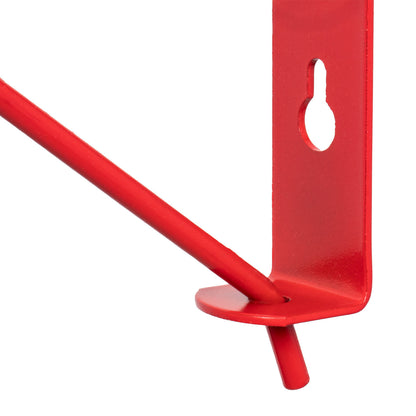 Soporte de pared articulado Western Umbria Equitazione - Rojo