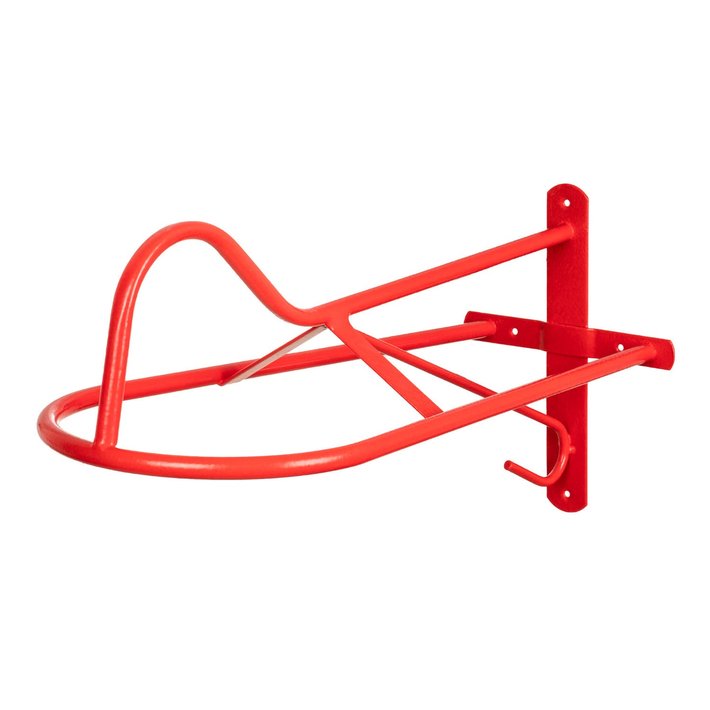 Soporte de silla de montar de pared fijo con Western Umbria Equitazione - Rojo