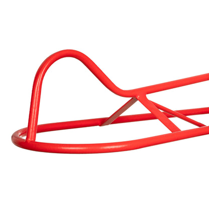 Soporte de silla de montar de pared fijo con Western Umbria Equitazione - Rojo