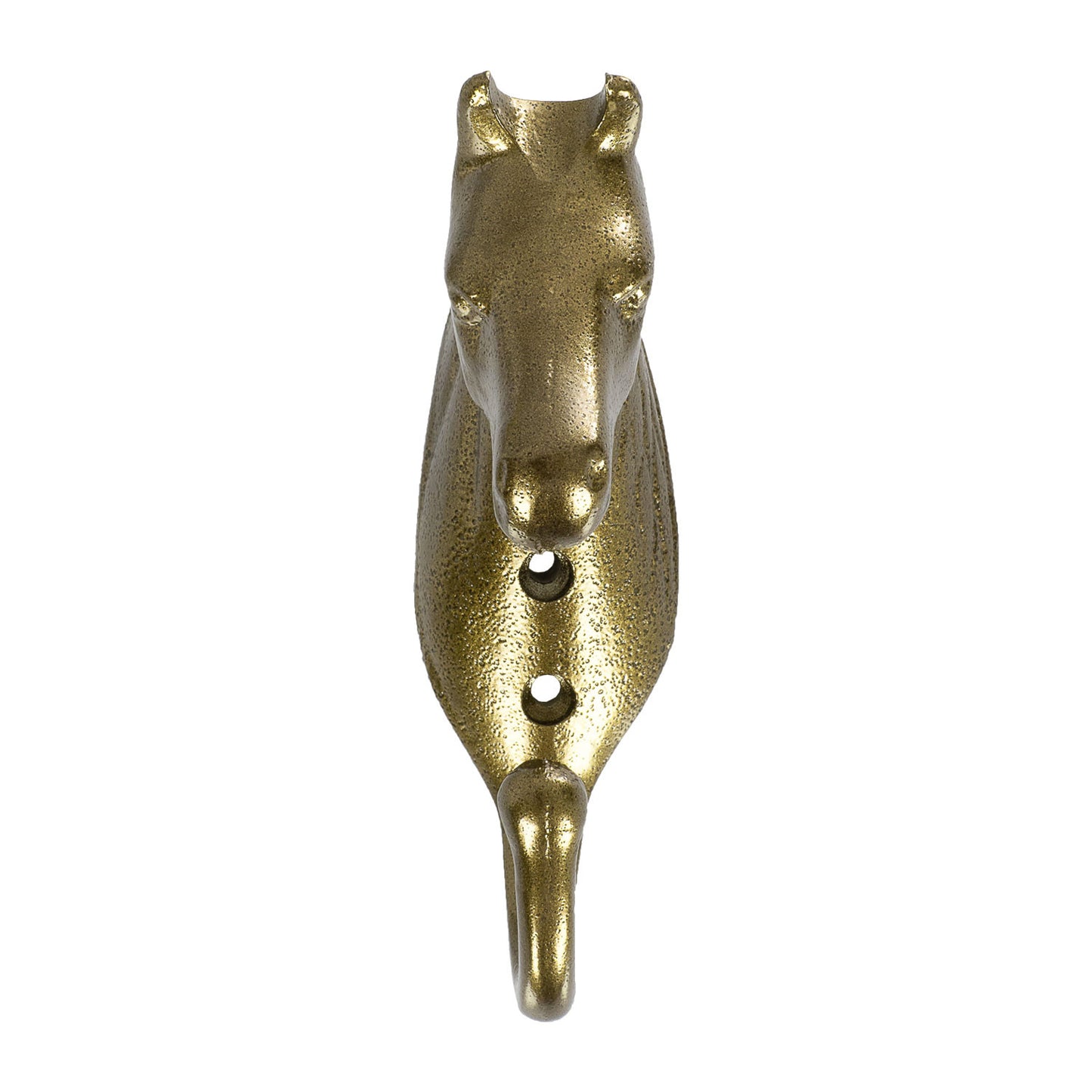 soporte de bridas cabeza de caballo aluminio coloreado Umbria Equitazione - Dorado