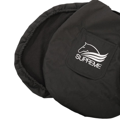 Funda de asiento inglesa Supreme algodón New Style - Negro