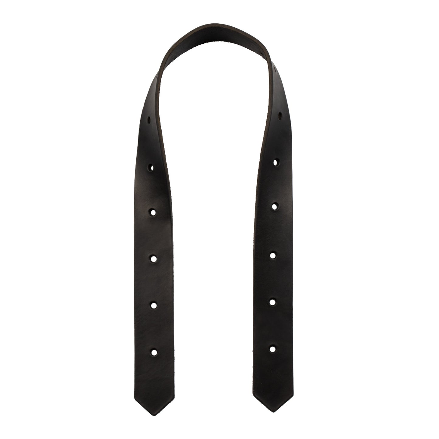 Respaldo de cuero corto western 46 cm Lakota - Negro