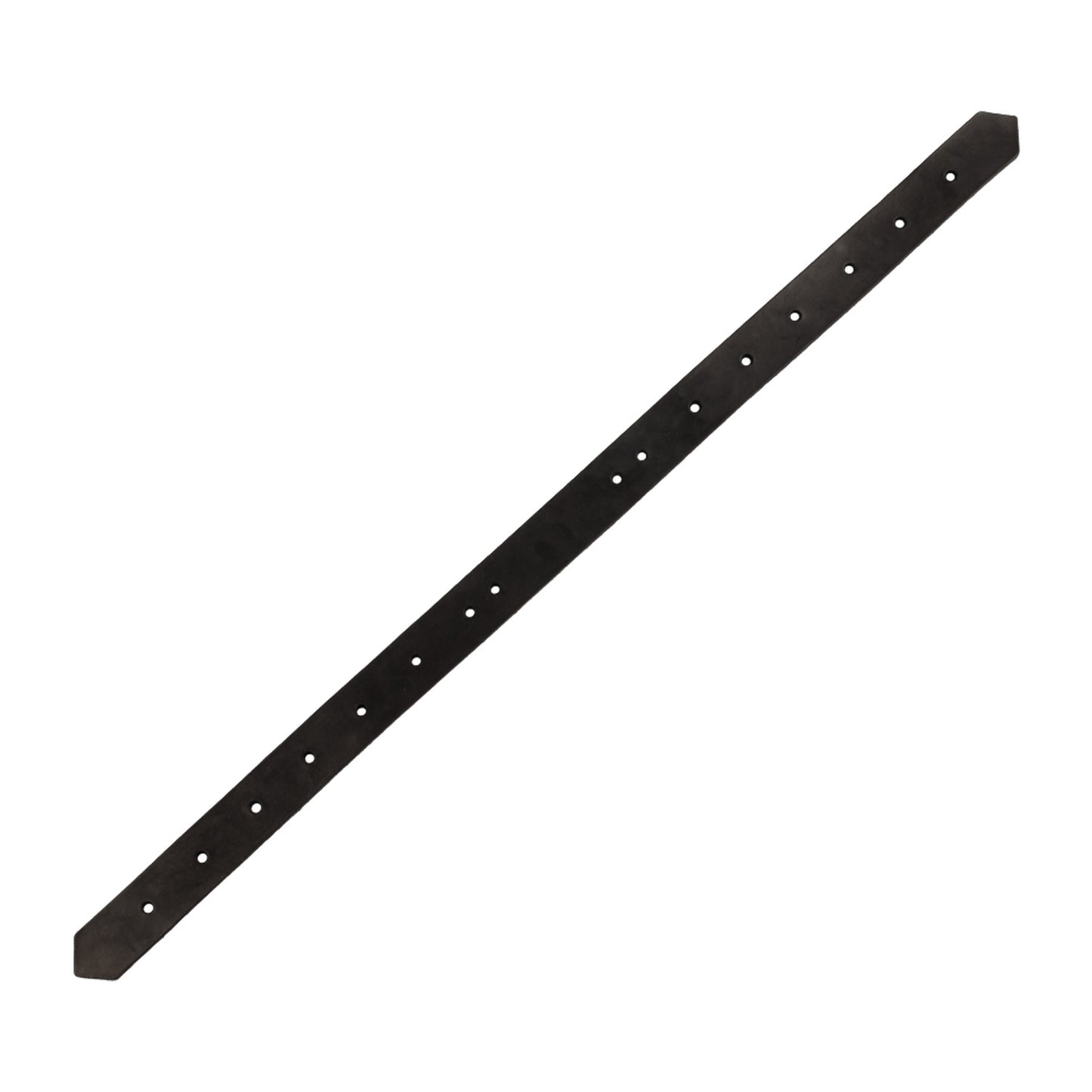 Respaldo de cuero corto western 46 cm Lakota - Negro