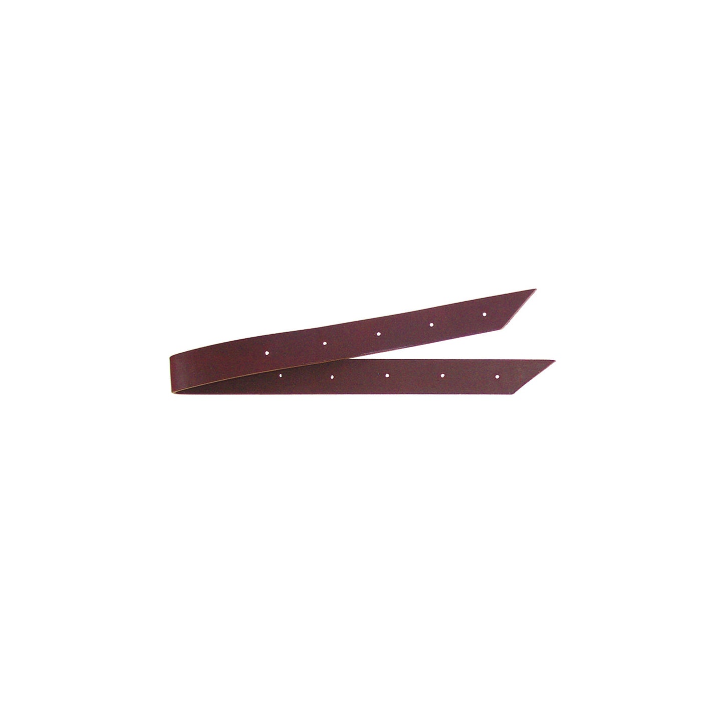 Respaldo de cuero corto western 46 cm Lakota - Marrón