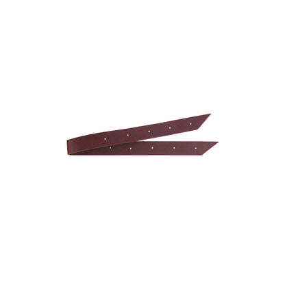 Respaldo de cuero corto western 46 cm Lakota - Marrón