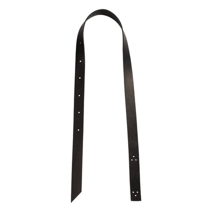 Revestimiento de cuero largo silla Western Lakota - Negro