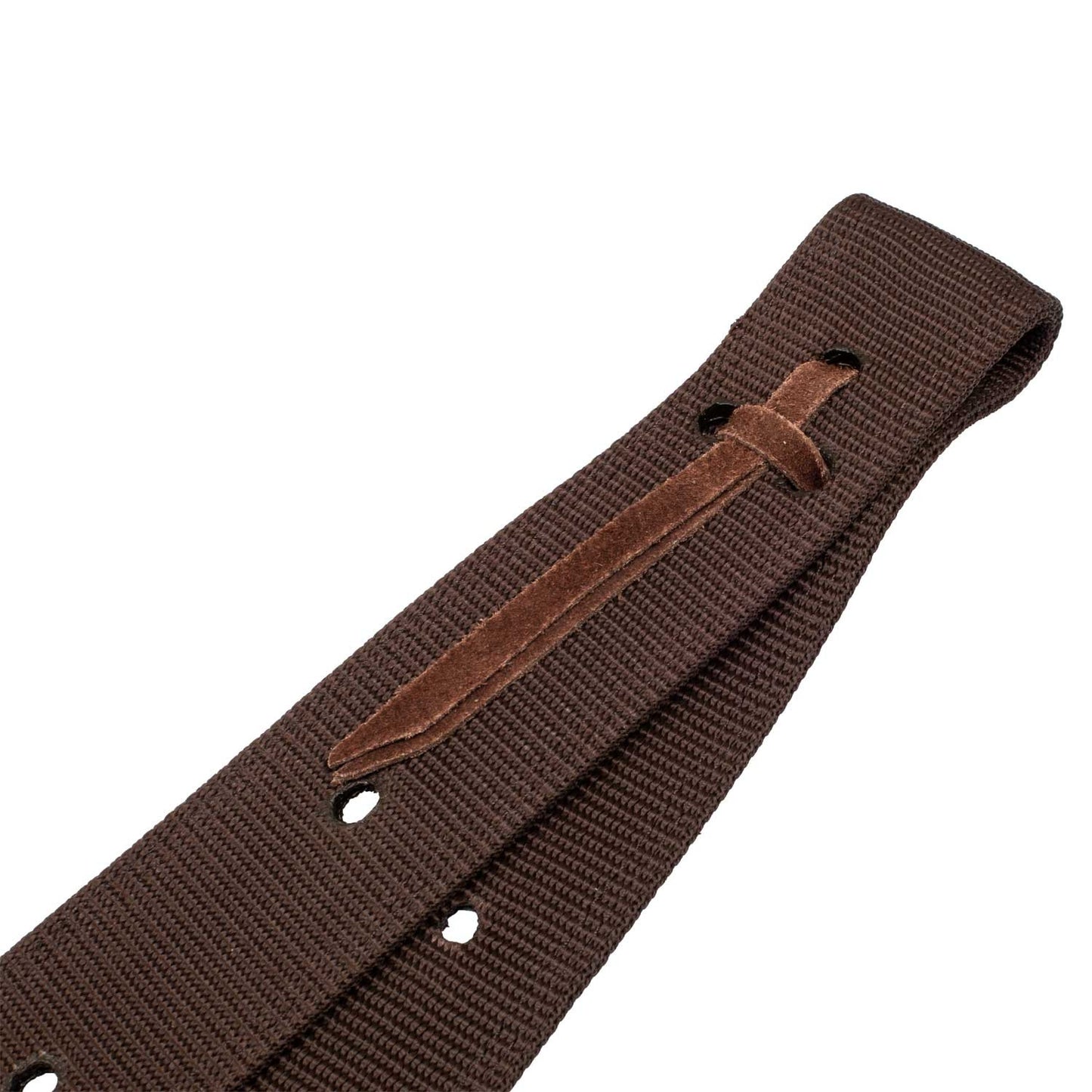 Respaldo de nailon corto con montura Western Lakota - Marrón