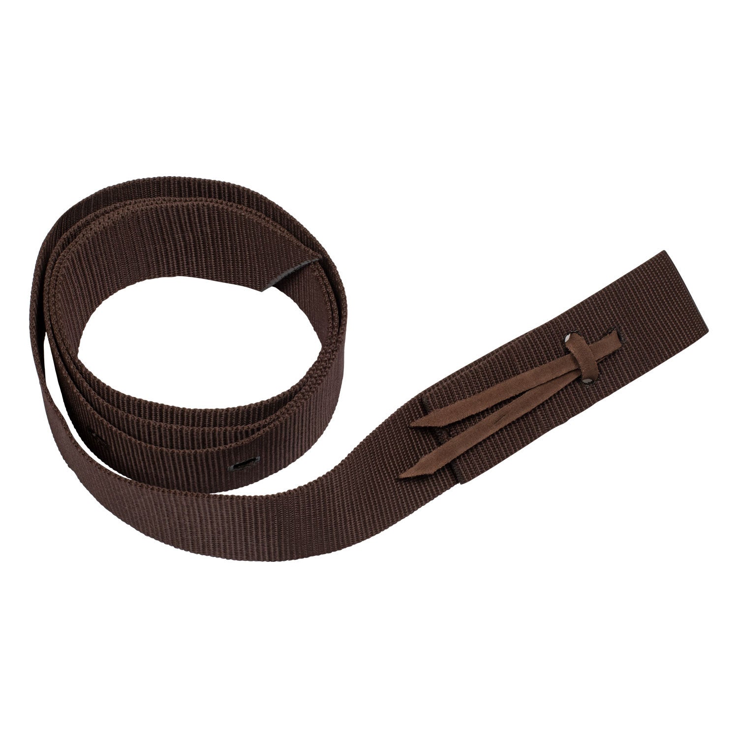 Refuerzo de nailon largo para silla western Lakota - Marrón
