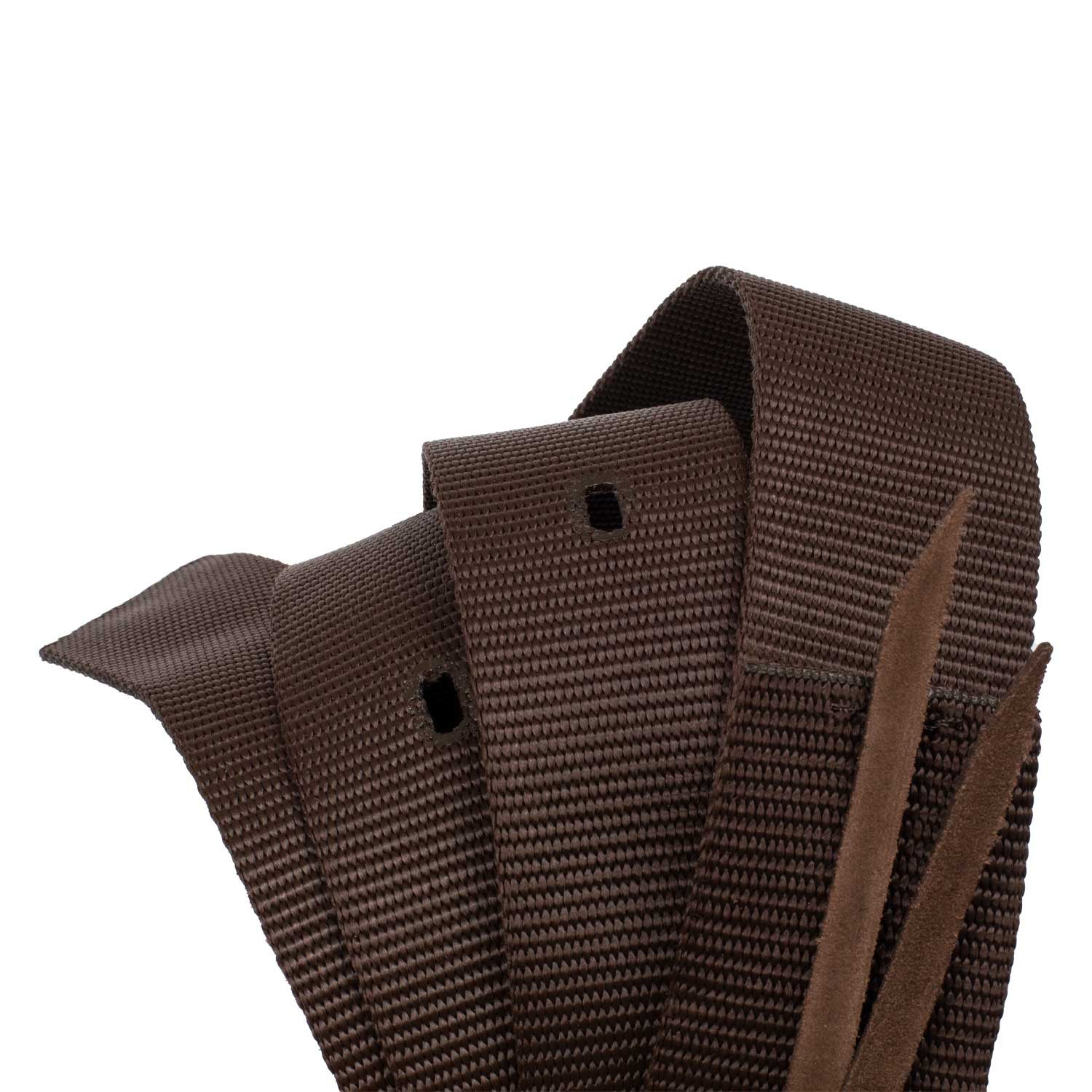 Refuerzo de nailon largo para silla western Lakota - Marrón