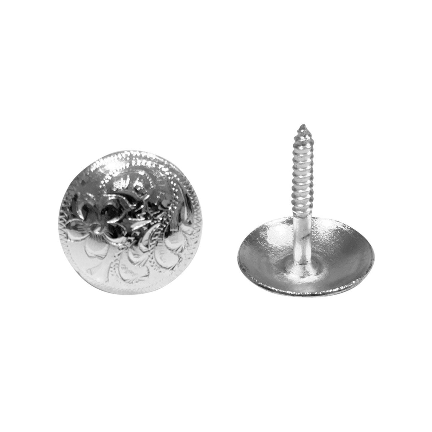 Borchia silla western satinada c/ tornillo Umbria Equitazione