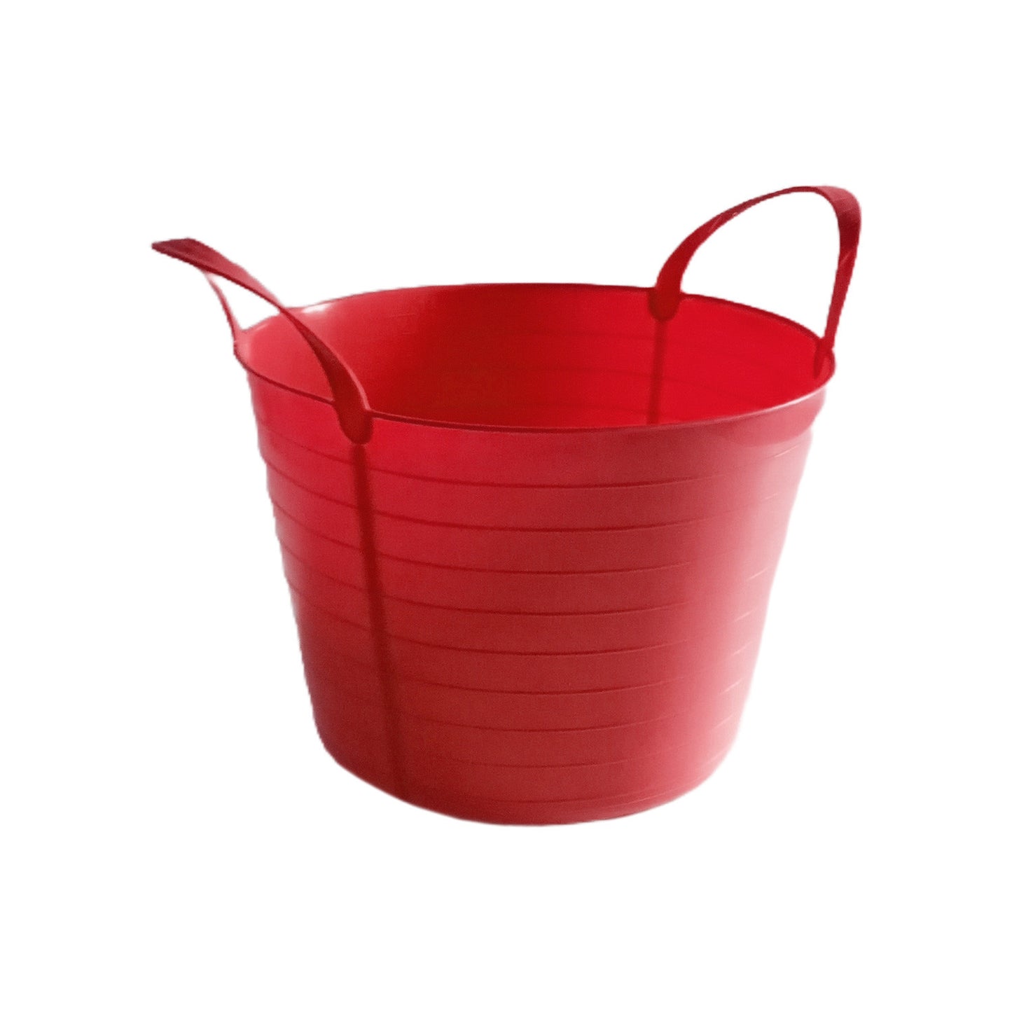 Cubo de plástico flexible 14 l V-Plast - Rojo