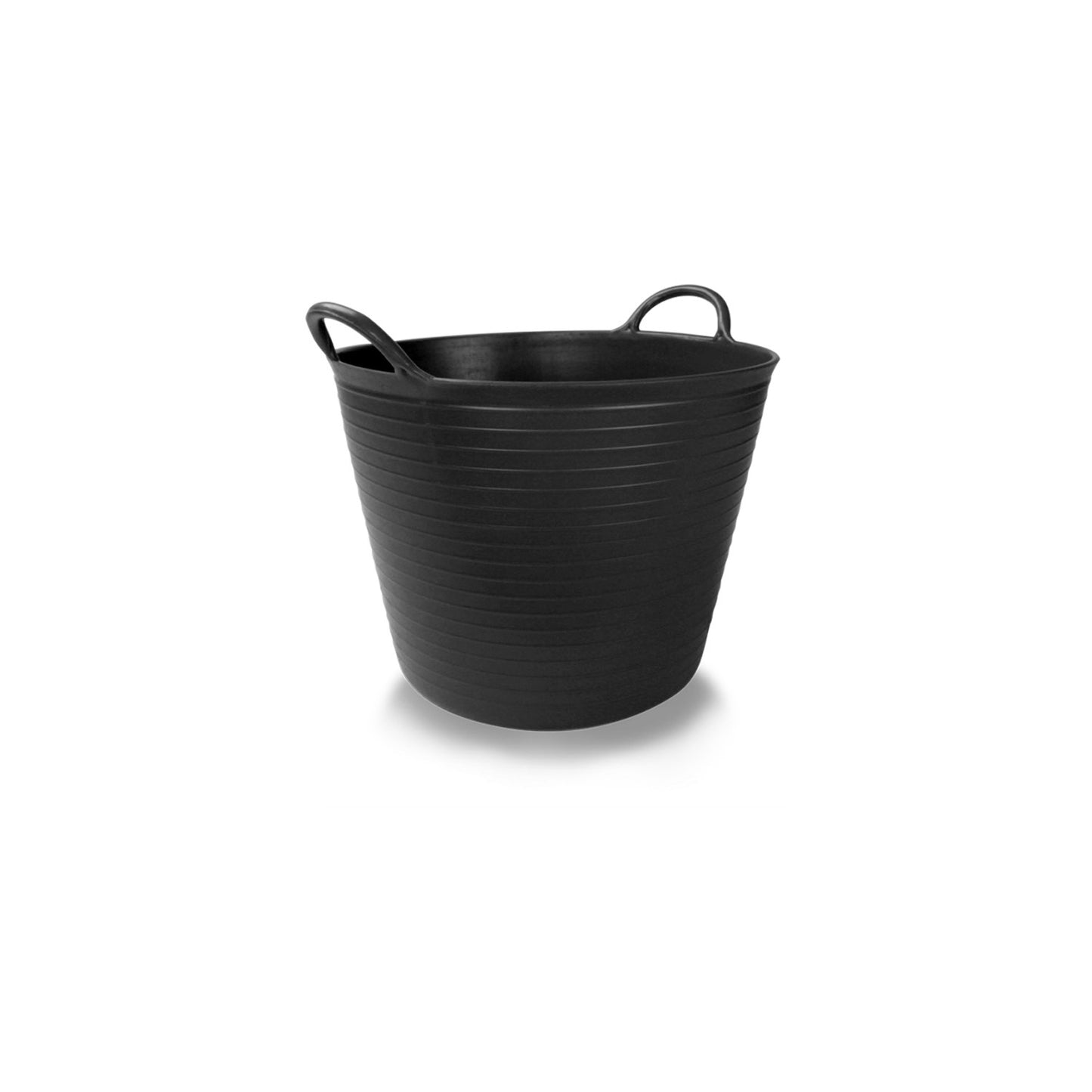 Cubo de plástico flexible 25 l Umbria Equitazione - Negro