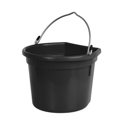Cubo de plástico de pared Umbria Equitazione - Negro
