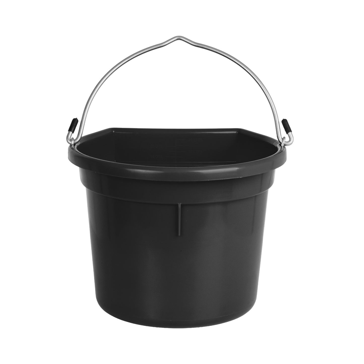 Cubo de plástico de pared Umbria Equitazione - Negro